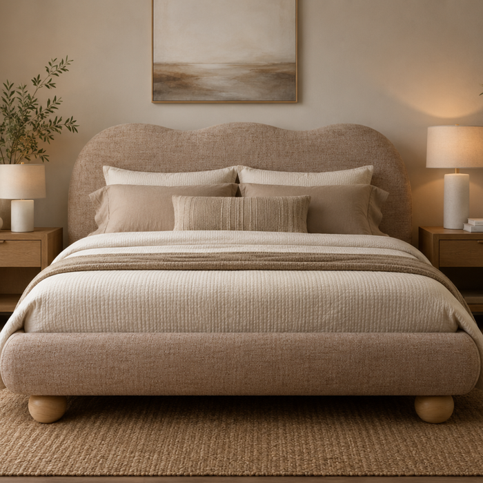 Bonnie Queen Bed - Hexin