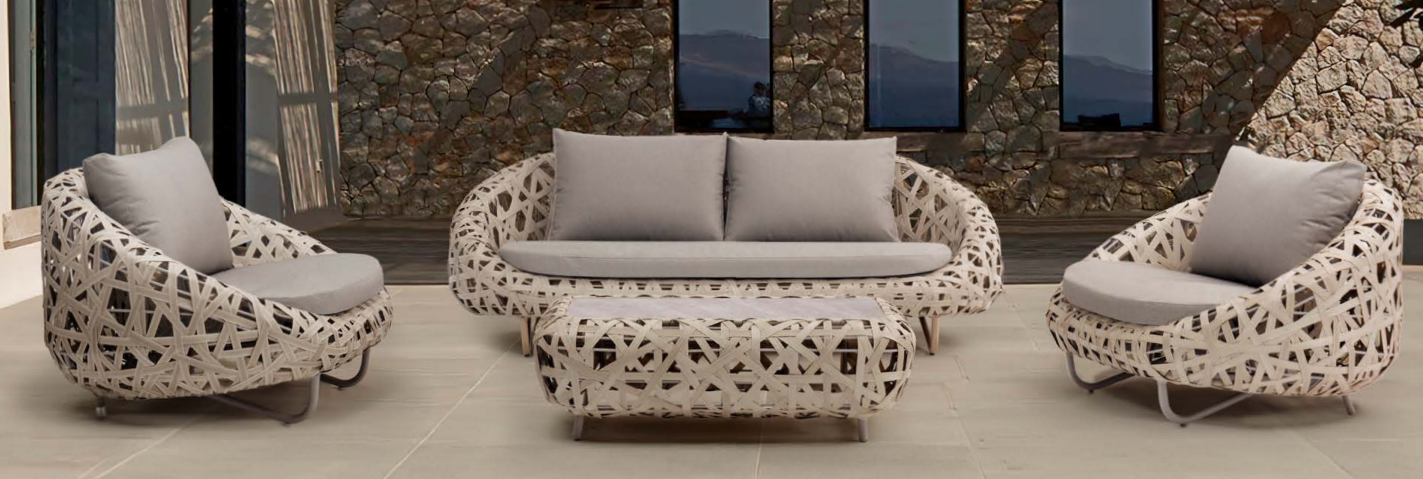 Curl Outdoor 3 Seater