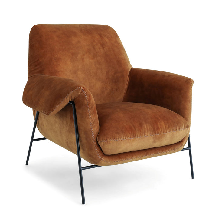 Smexy Chair (1168CT 1P Tx2356 Fabric Burnt Orange)
