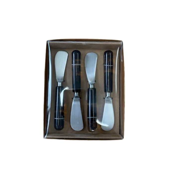 Tortoiseshell Pate Knives (4)