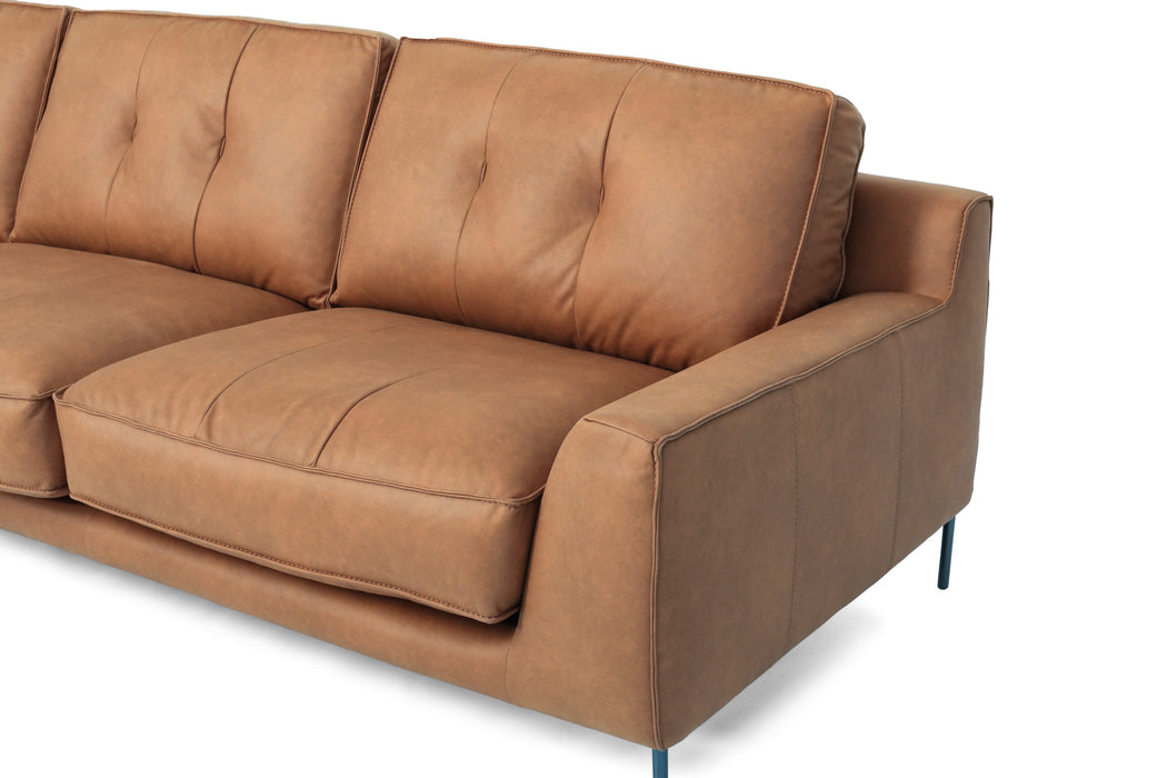Alex 3.5 Seater (Leather Look Fabric)