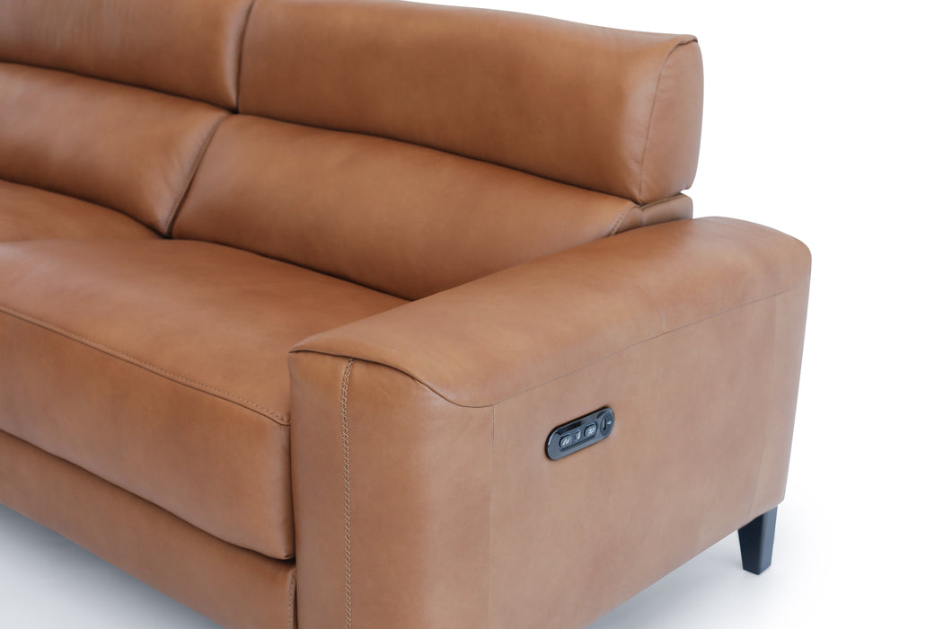 Electric Leather 3 Seater Sofa [32674EJ 3P2C GLES6620 CAT 16s]
