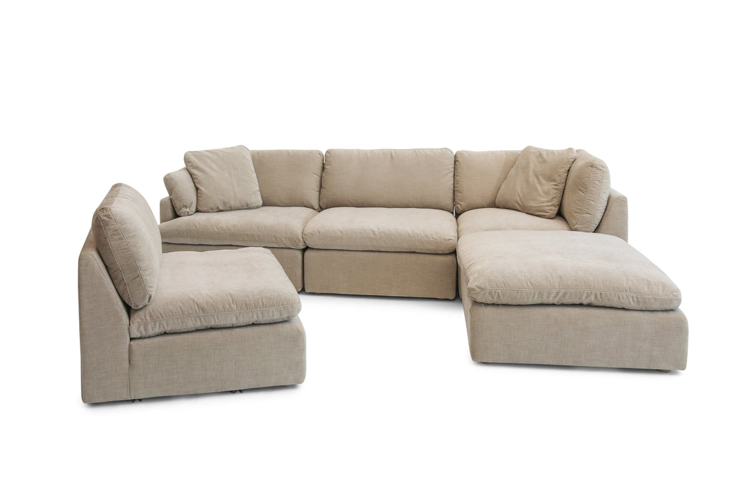 AS-9023 Sofa with RHF Chaise