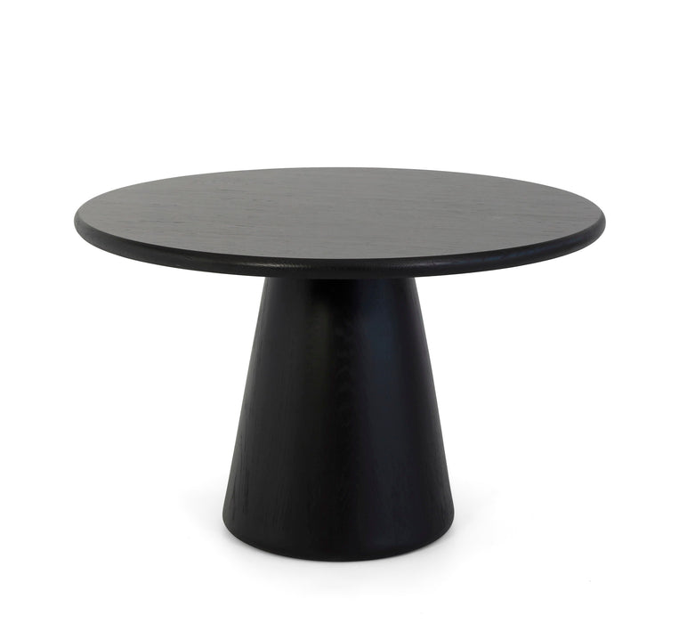 Ollie Round Dining Table - Black