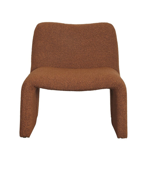 Calabasas Occasional Chair - Terracotta Boucle