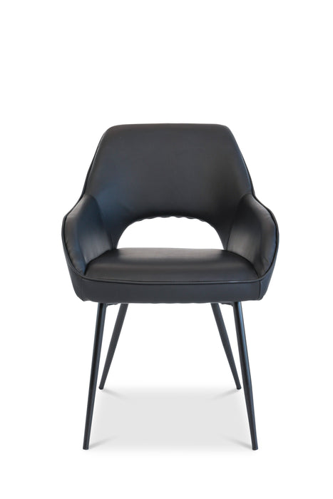 Hanover Dining Chair Black(FPU-01) PU