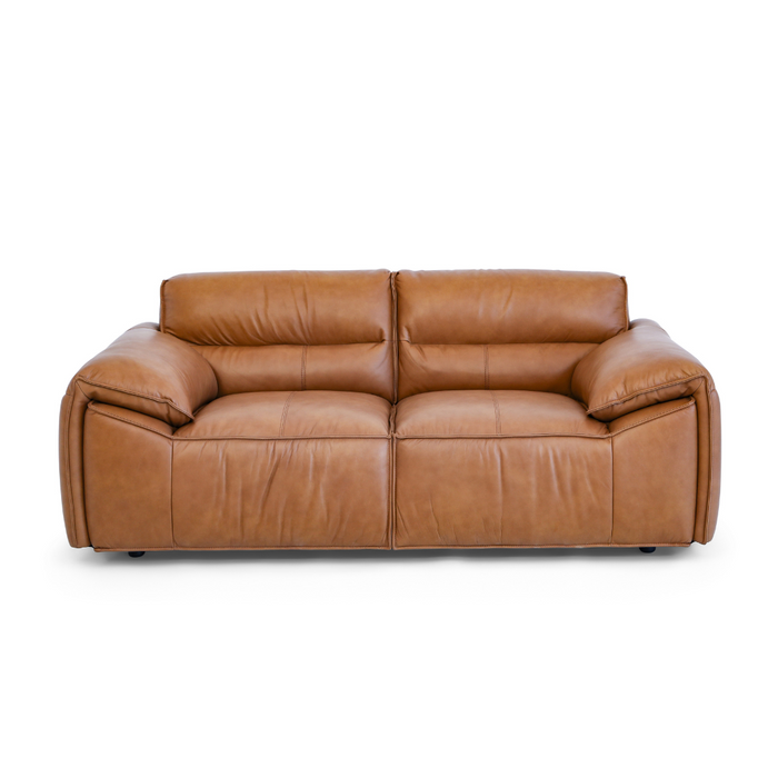Maxwell Leather 2 Seater - Camel