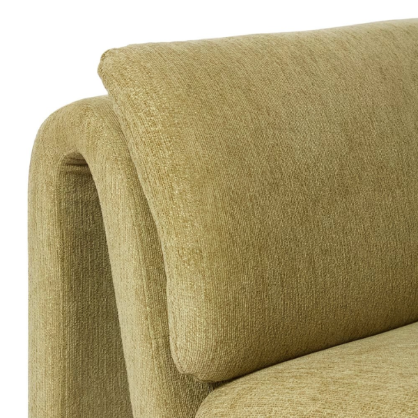Trix Curved Chair Green