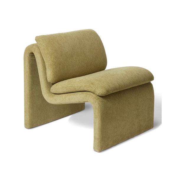 Trix Curved Chair Green