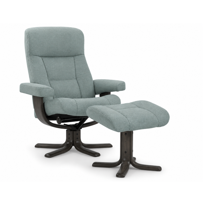 IMG Nordic 11L Chair & Ottoman Star Base - Caprice / Grey Ash