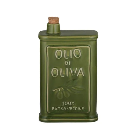 Olio Ceramic Oil Bottle Green