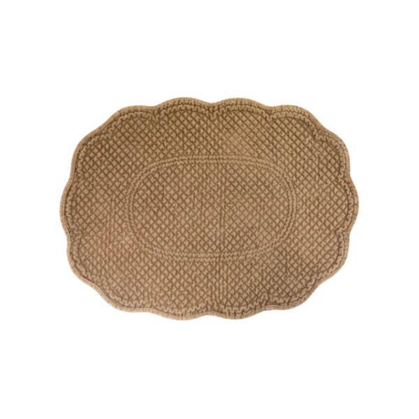 'Rena Quilted Placemat Olive