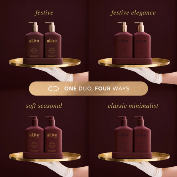 'Alive Transformative Wash & Lotion Duo Sweet Plum & Berries