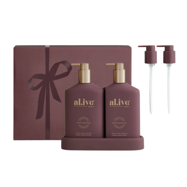 'Alive Transformative Wash & Lotion Duo Sweet Plum & Berries