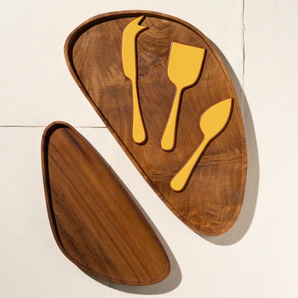 'Enamel Cheese Set- Chai