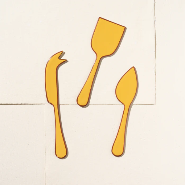 'Enamel Cheese Set- Chai