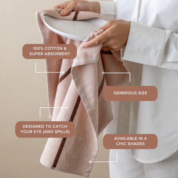 'Styleware Tea Towel - Latte