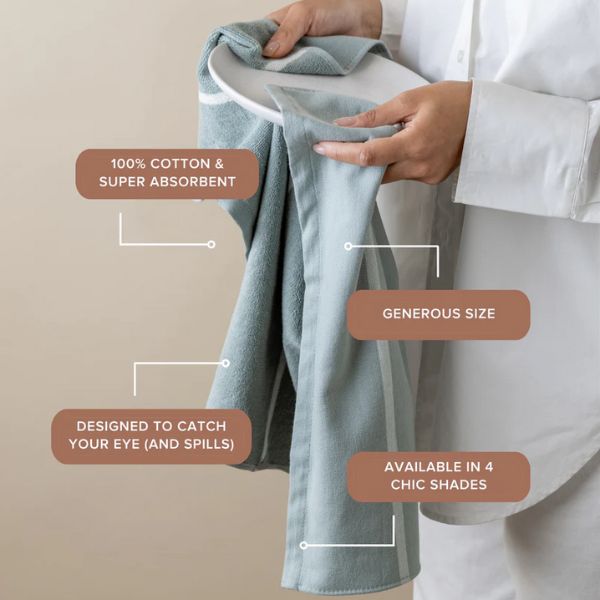 'Styleware Tea Towel - Green Tea