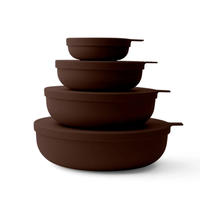 Styleware Nesting Bowl 4 Piece - Cocoa