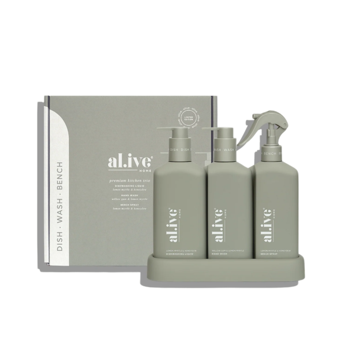 Kitchen Trio - Willow Gum & Lemon Myrtle + Lemon Myrtle & Honeydew