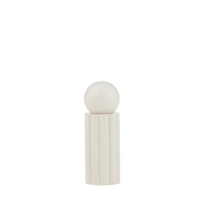 Delphi Wood S&P Grinder 5.5x16cm Ivory