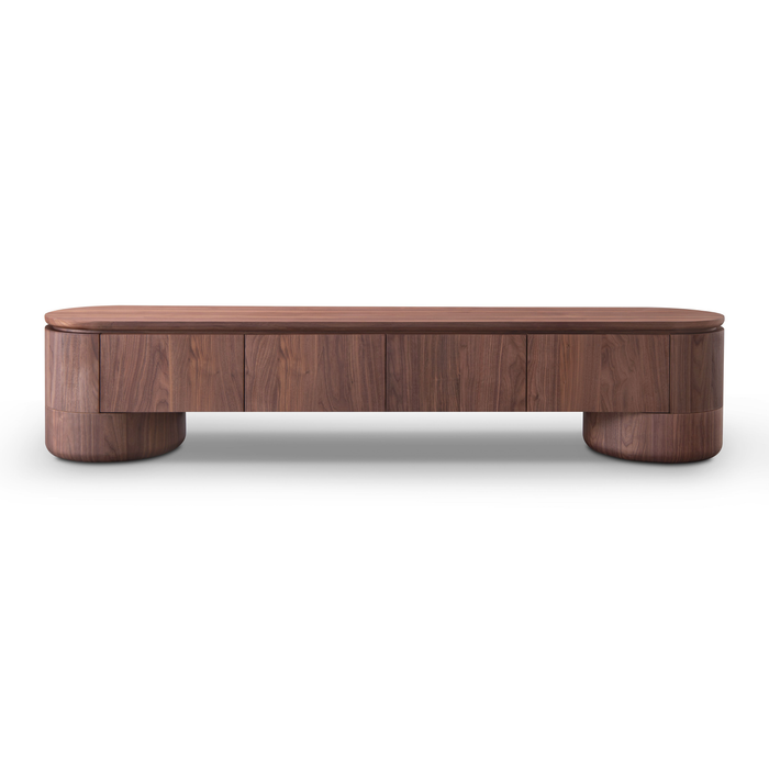 Brunswick 4 door TV Unit 2250 - Walnut
