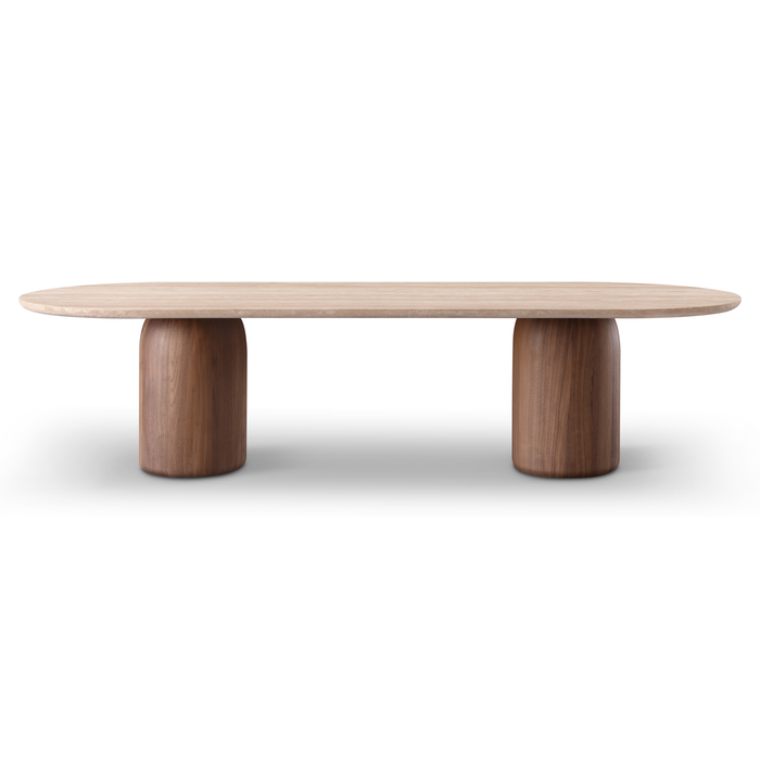 Barcelona 3000 Dining Table - Walnut
