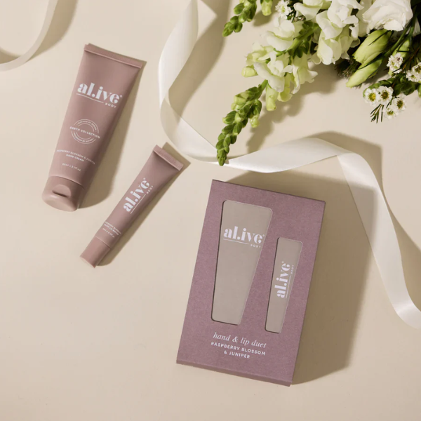 Hand & Lip Duet Raspberry Blossom & Juniper
