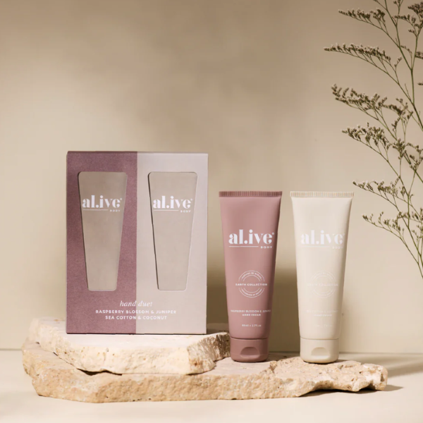 Hand Duet Raspberry Blossom & Juniper Berry