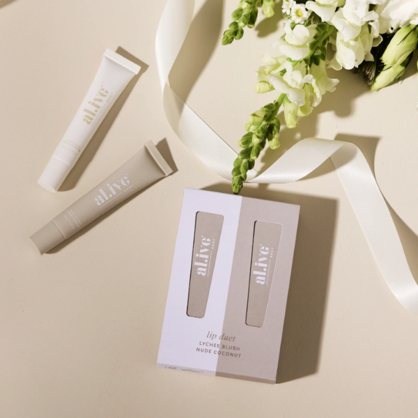 Lip Duet Mango & Lychee + Nude Coconut