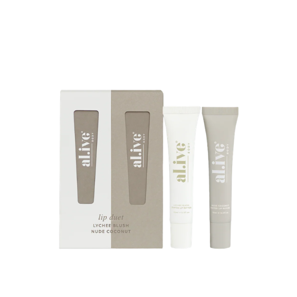 Lip Duet Mango & Lychee + Nude Coconut