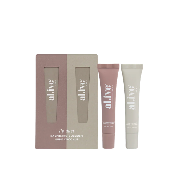 Lip Duet Raspberry Blossom & Nude Coconut