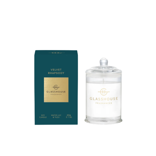 Glasshouse 60g Candle - Velvet Rhapsody