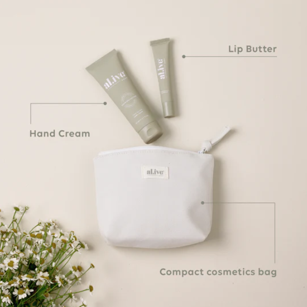 Alive Ivory Bloom Hand & Lip Set