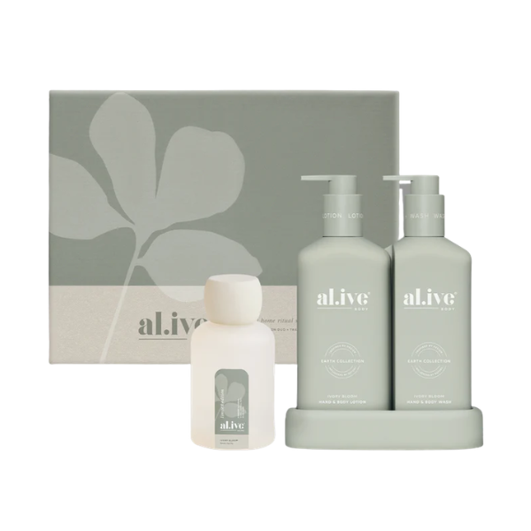 Alive Ivory Bloom Home Ritual Set