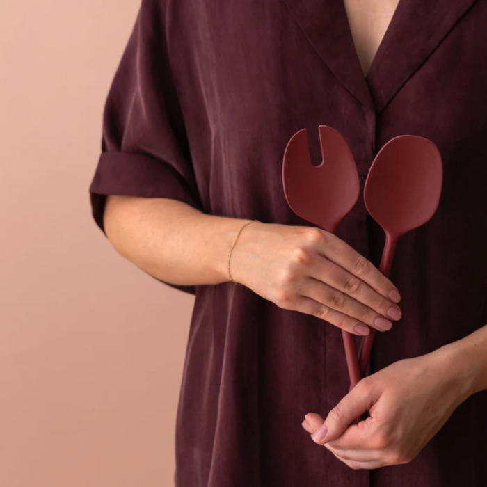 'Styleware Salad Set - Merlot