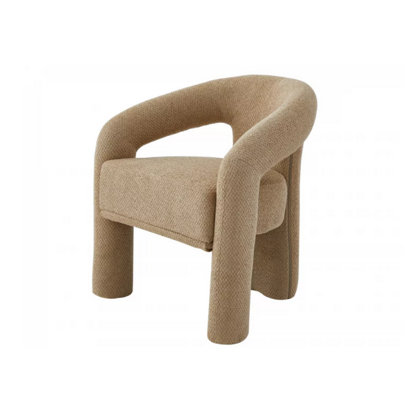 Albi Dining Chair - Sand Boucle Fabric