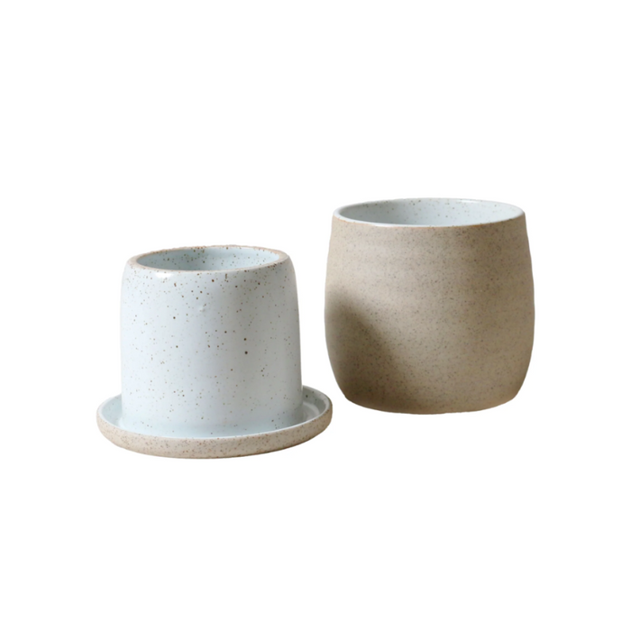 'Garden To Table Butter Bell 250g - White