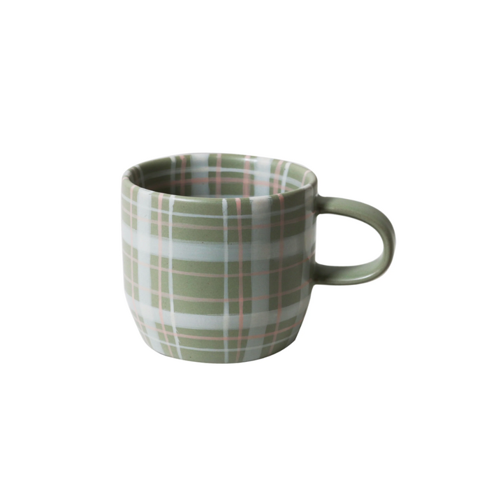 'Sage & Blush Check Cats Pyjamas