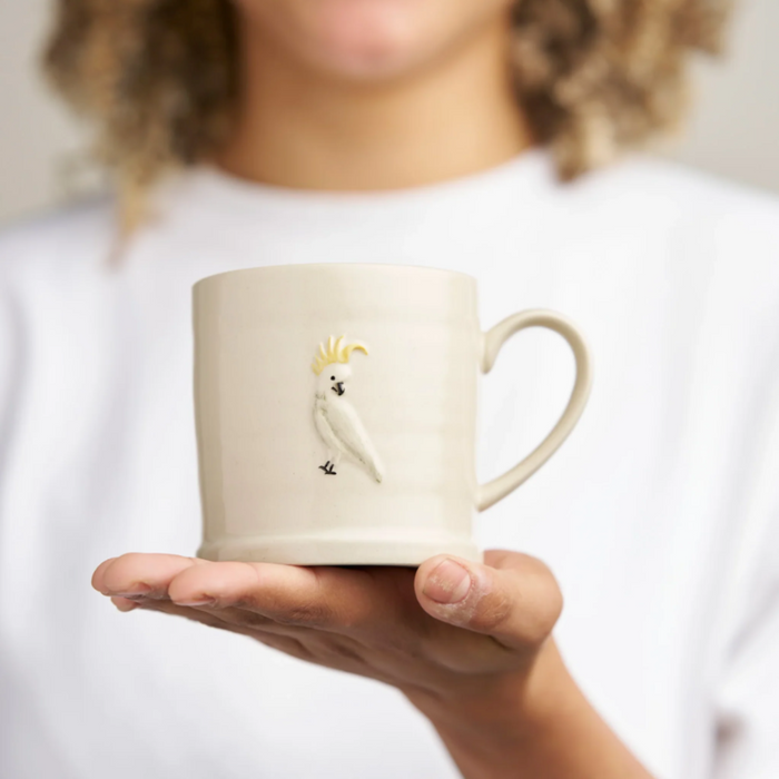 'Favourite Things Cockatoo Mug - Large