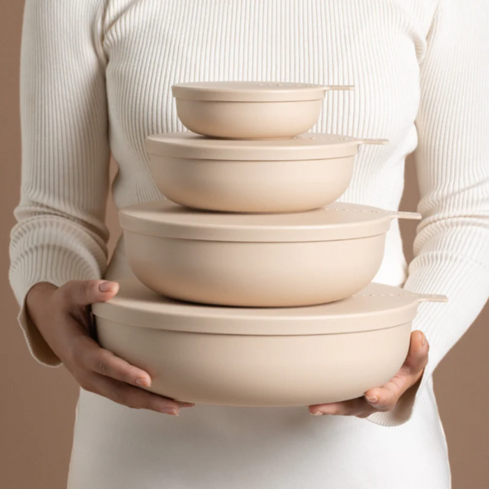 'Styleware Nesting Bowl 4 Piece - Biscotti