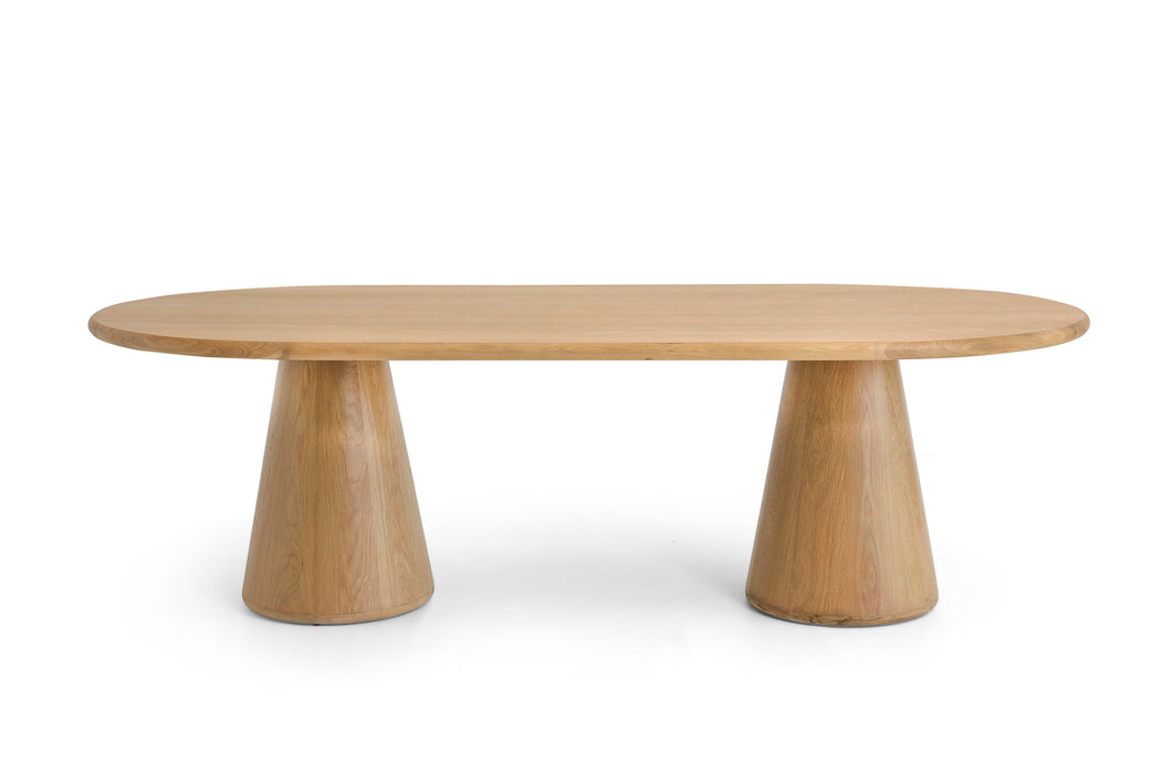 Ollie Oval Dining Table - Natural