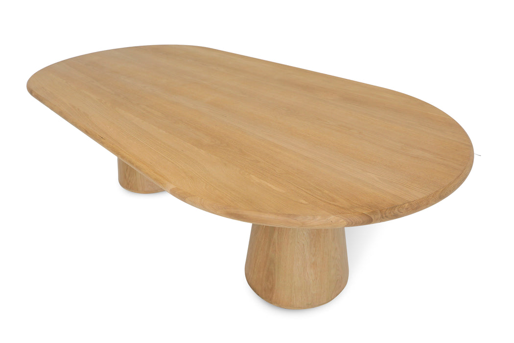 Ollie Oval Dining Table - Natural