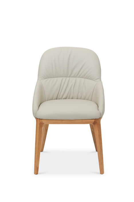 Luca Dining Chair Leather Frost