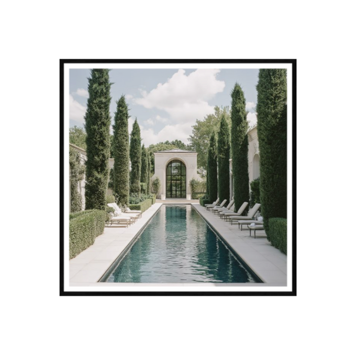 'Provence Casa in Black Frame 1148 x1148