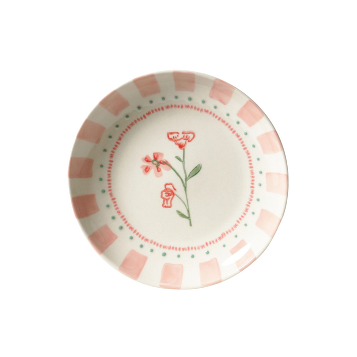 Junes Garden Side Plate 16cm Geranium