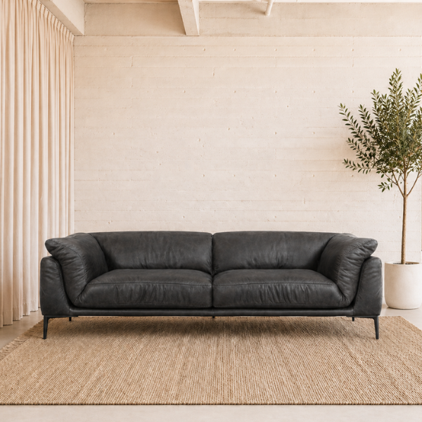 Bronte 3 Seater Sofa - Leather