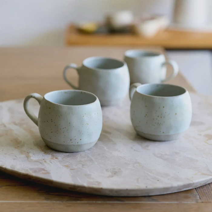 'Mineral Mug set of 4 - Salt