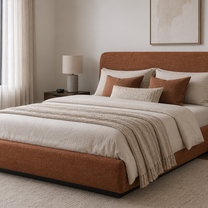Adeline Queen Bed Fabric - Harmony