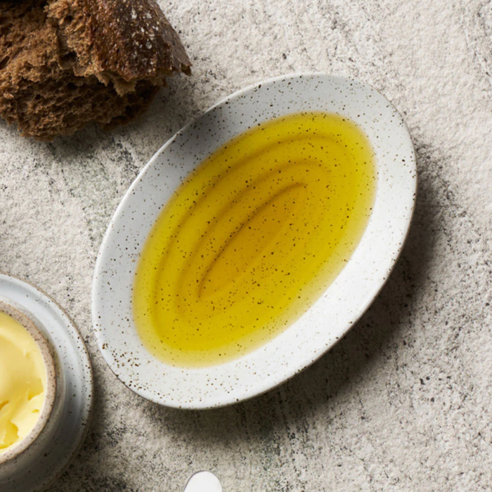 'Garden To Table Oil Dish White